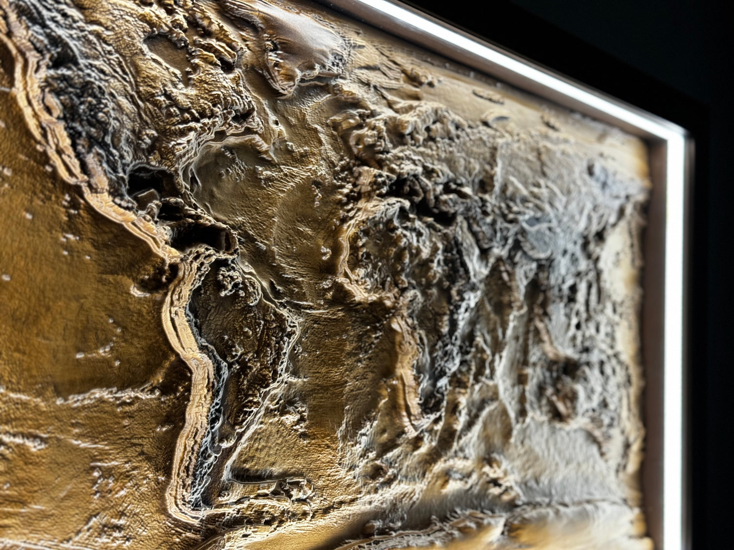 3D Topographic map