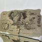 The Middle-earth map, in Grey color, 50x28 cm