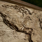 3D world map color Natural, Topographic map, 100x50x4 cm (39.4x19.7x2 in)